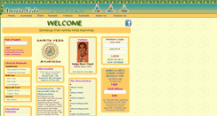 Desktop Screenshot of amritaveda.com